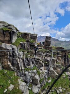 Via ferrata des Evettes